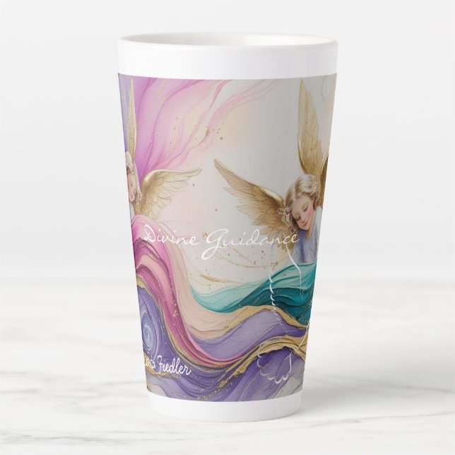 Taza De Café Latte Divine Guidance Latte Mug (Anverso)