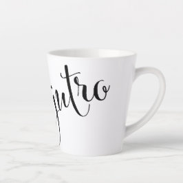 Taza De Café Latte dobro jutro Good Morning República de Croacia