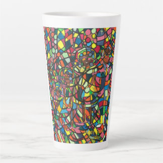 Taza De Café Latte "Domingo de Pascua" Latte mug