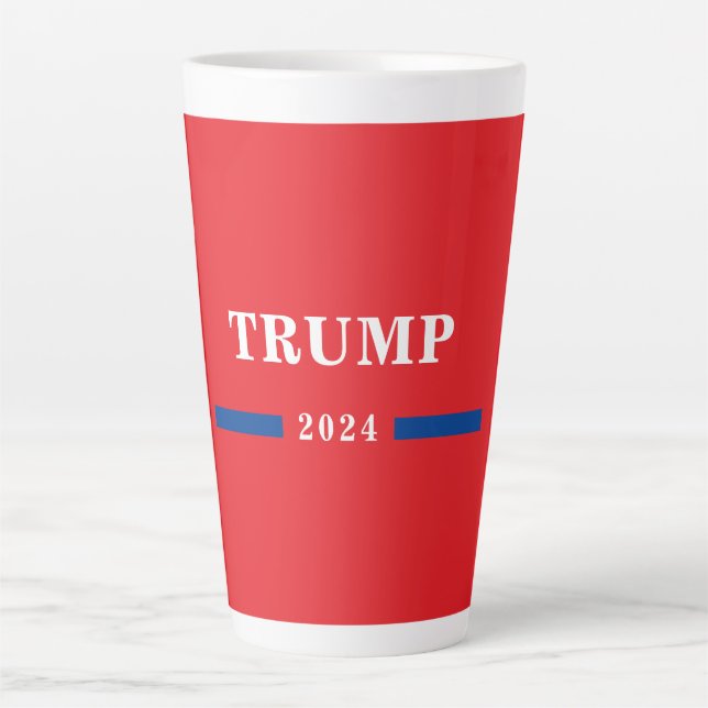 Taza De Café Latte Donald Trump 2024 (Anverso)