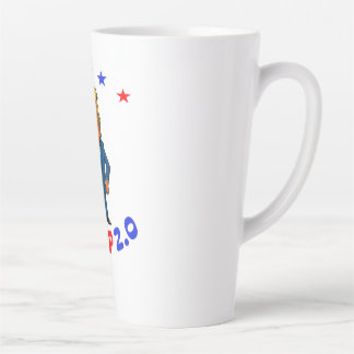 TAZA DE CAFÉ LATTE DONALD TRUMP 2.0