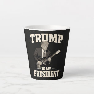 Taza De Café Latte Donald Trump Es Mi Presidente