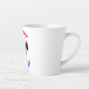 TAZA DE CAFÉ LATTE DONALD TRUMP- HAGA A ESTADOS UNIDOS FUERTE DE NUEV
