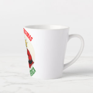 TAZA DE CAFÉ LATTE DONALD TRUMP - ROBAR NAVIDADES, SALVAR A ESTADOS U