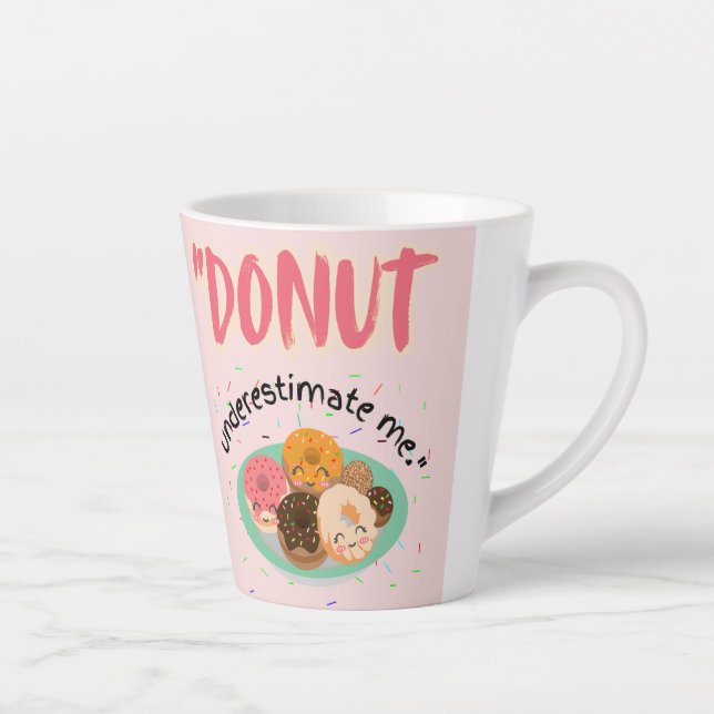 TAZA DE CAFÉ LATTE DONUT BAJO ESTIMACIÓN (Derecha)