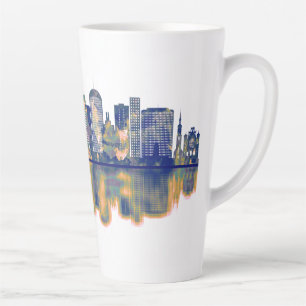 Taza De Café Latte Dortmund Skyline