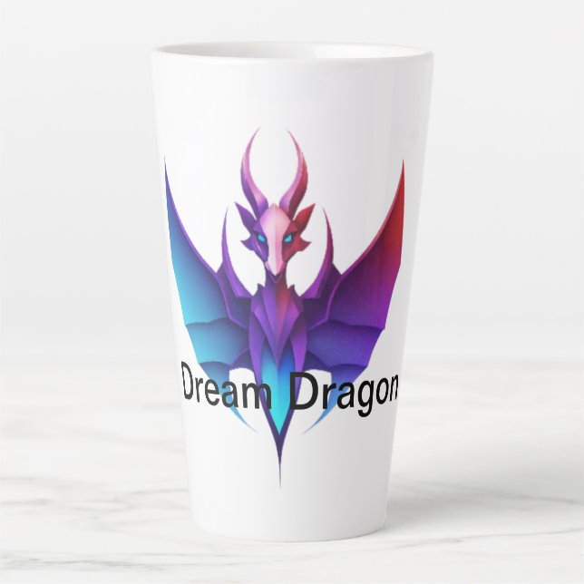 Taza De Café Latte Dragón de Dreamborn (Anverso)