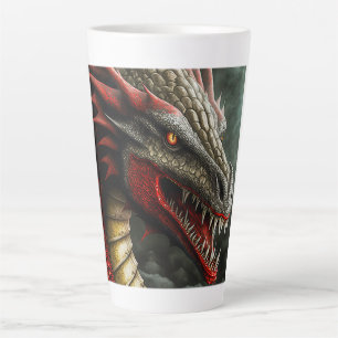 Taza De Café Latte Dragon Latte Mug