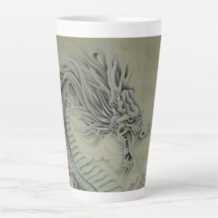 Taza De Café Latte Dragón marino