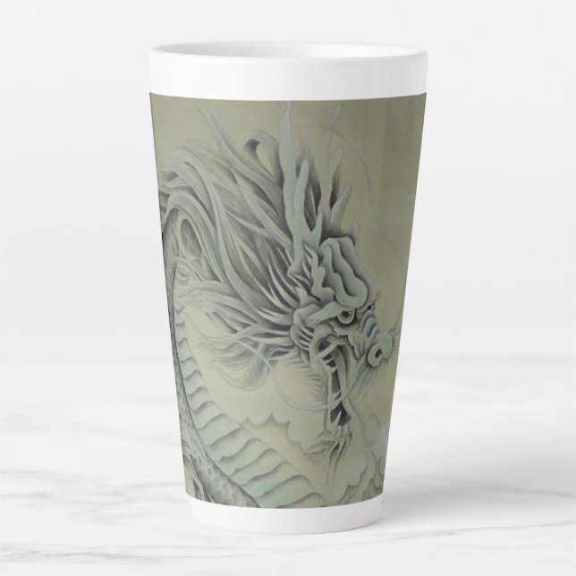 Taza De Café Latte Dragón marino (Anverso)