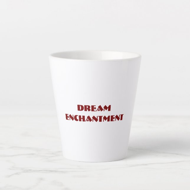 Taza De Café Latte Dream Enchantment Latte Mug (Anverso)