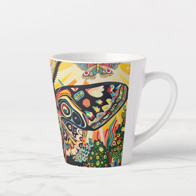 Taza De Café Latte Dream Messenger (Derecha)