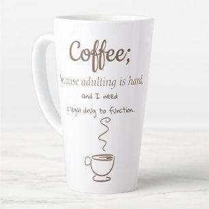 Taza De Café Latte Drogas legales