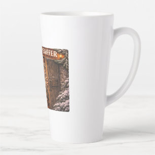 Taza De Café Latte Duchaspirador de Puerta Ladino de Yule Islandés