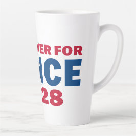 Taza De Café Latte Dueño de arma para Vance 2028