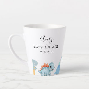 Taza De Café Latte Dulce Cumpleaños de Bebé Dinosaurio Pequeño