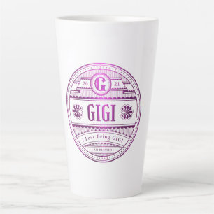 Taza De Café Latte Dulce GIGI
