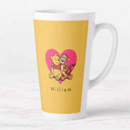 Taza De Café Latte Dulce Winnie the Pooh y Tigger