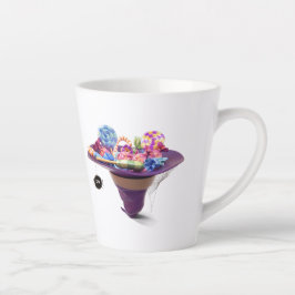 Taza De Café Latte dulces de Halloween