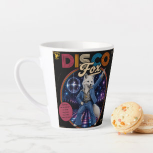 Taza De Café Latte Duo Disco Fox