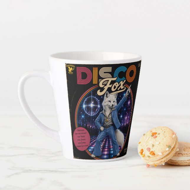 Taza De Café Latte Duo Disco Fox (In situ)