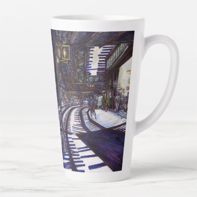 Taza De Café Latte Dustar el piano (Derecha)
