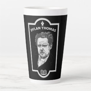 Taza De Café Latte Dylan Thomas Welsh Poet