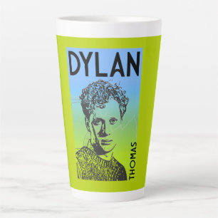 Taza De Café Latte Dylan Thomas Welsh Poet