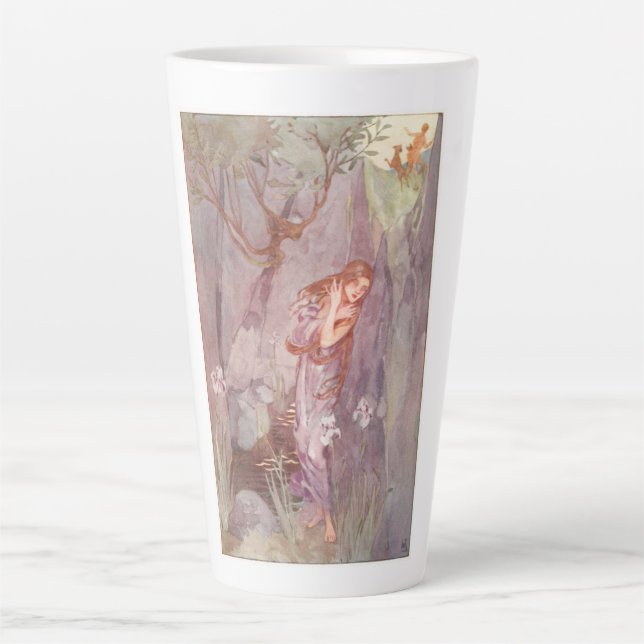 Taza De Café Latte Eco y narciso de Stratton (Anverso)
