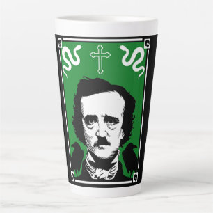 Taza De Café Latte Edgar Allan Poe original