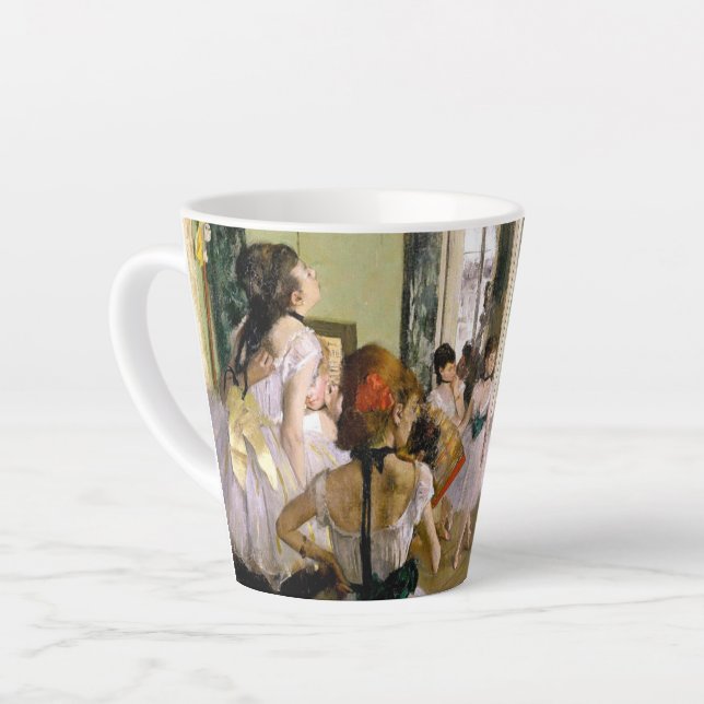 Taza De Café Latte Edgar Degas La Clase De Baile (Ángulo izquierdo)