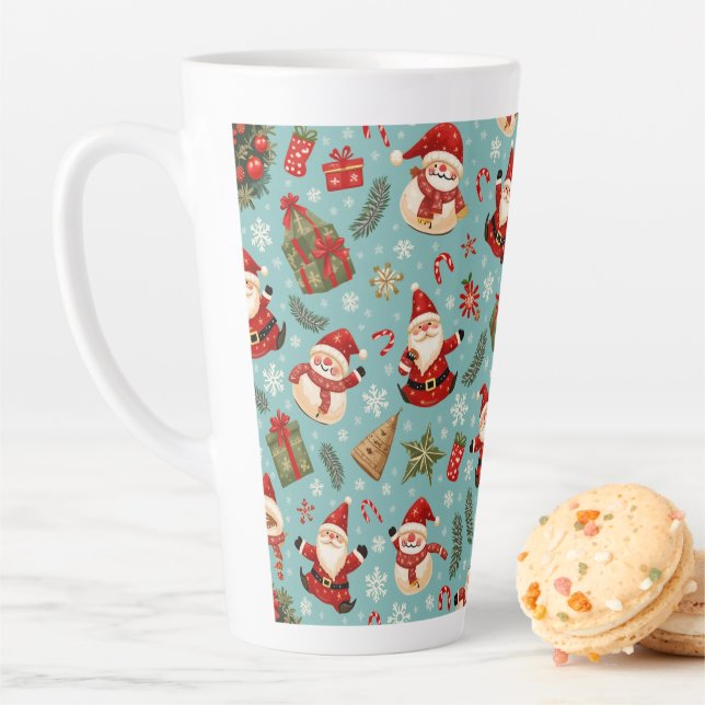 Taza De Café Latte edición de navidades (In situ)