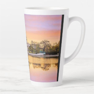 Taza De Café Latte Edificio del Capitolio de EE. UU. en Washington DC