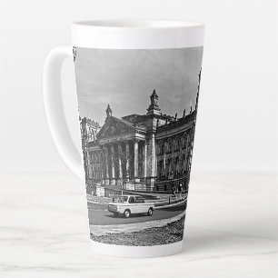 Taza De Café Latte Edificio del parlamento del Reichstag de Berlín an