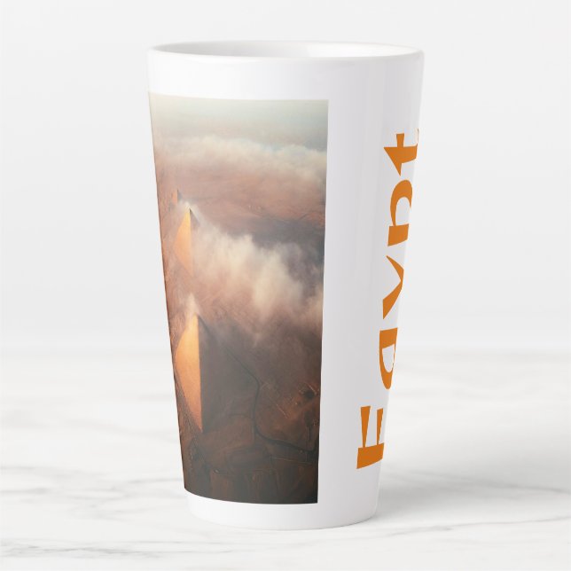 Taza De Café Latte Egipto (Anverso)