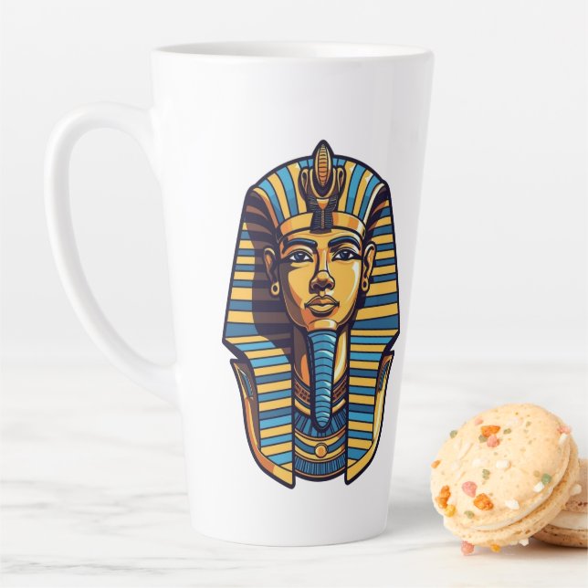 Taza De Café Latte Egyptian art  (In situ)