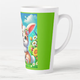 Taza De Café Latte Ein glücklicher Hasse