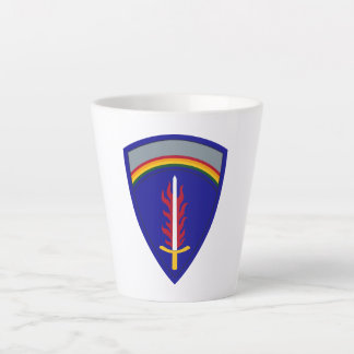 Taza De Café Latte Ejército Europa USAREUR Insignia