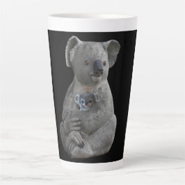 Taza De Café Latte El abrazo de una madre