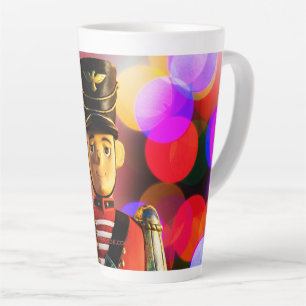 Taza De Café Latte El amigo soldadito de juguete clásico de Navidad d