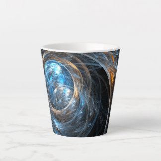 Taza De Café Latte El arte abstracto mundial