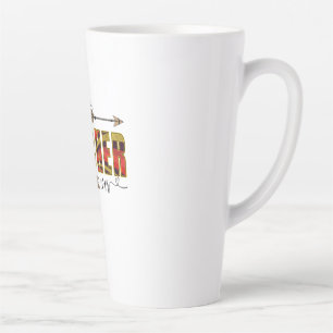 Taza De Café Latte El arte del profesor mejor profesor evers