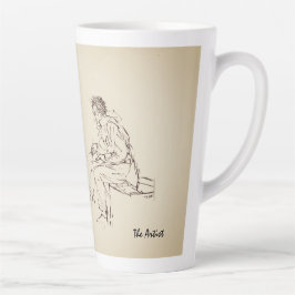 Taza De Café Latte El artista Latte Mug