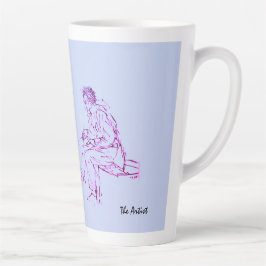 Taza De Café Latte El artista Latte Mug