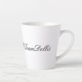 Taza De Café Latte El autor revolucionario #TeamDellis Mug