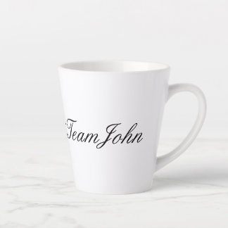 Taza De Café Latte El autor revolucionario #TeamJohn Mug