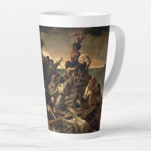 Taza De Café Latte El baldaquino de Medusa-Théodore Géricault