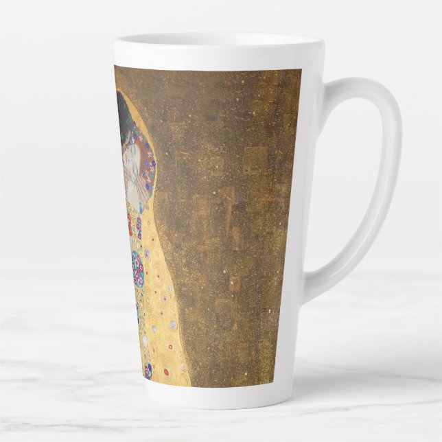 Taza De Café Latte El beso de Gustav Klimt (Derecha)
