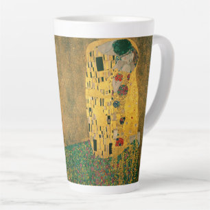 Taza De Café Latte El beso de Klimt