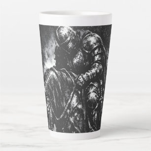 Taza De Café Latte El Caballero Caído por BurnsInHell